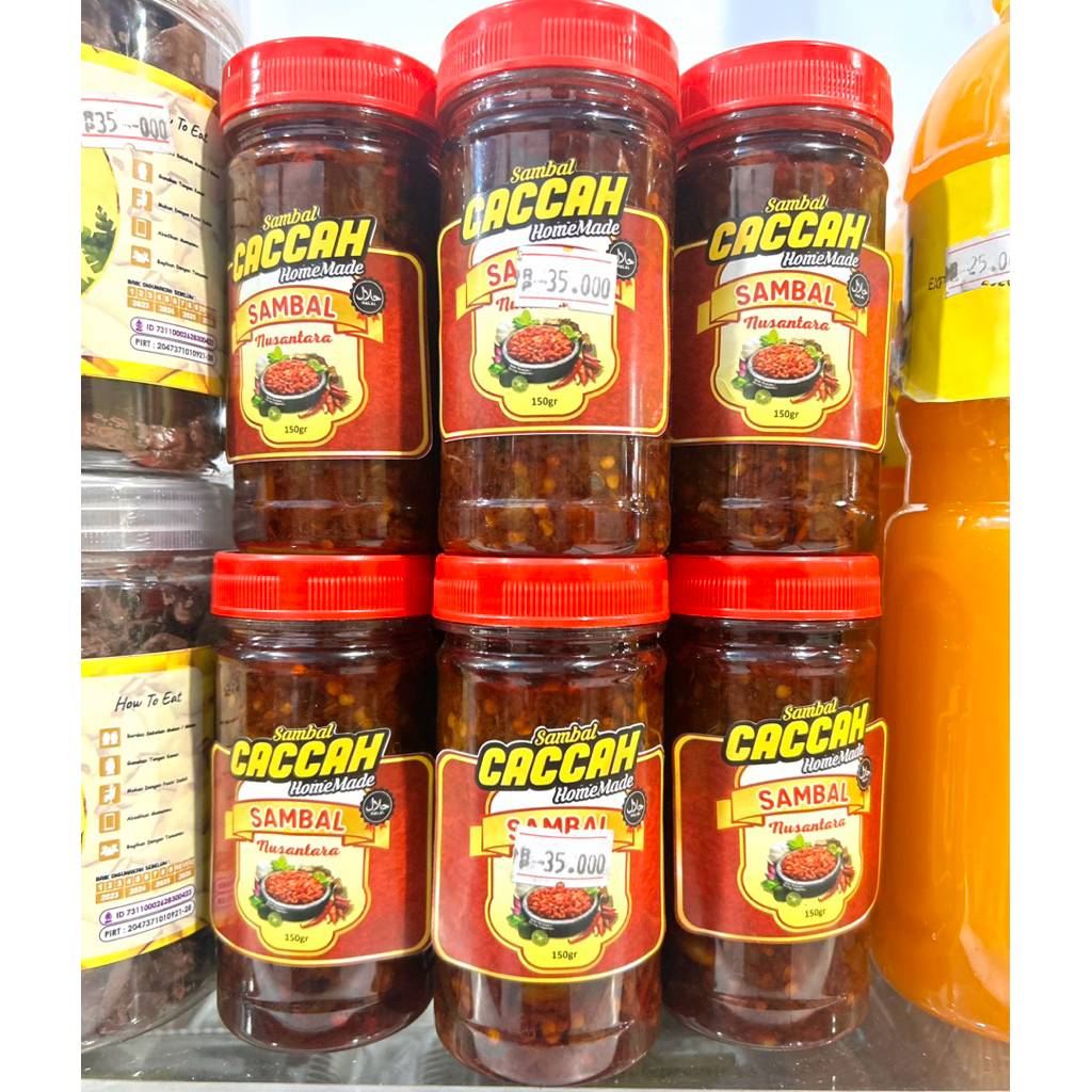 

(COD)TERLARIS!!! Sambal Caccah Baby Cumi, Sambal Paru, Sambal Cakalang, Sambal Teri, Sambal Ebi Tumbuk, Sambal Bawang Pedas Mantap!
