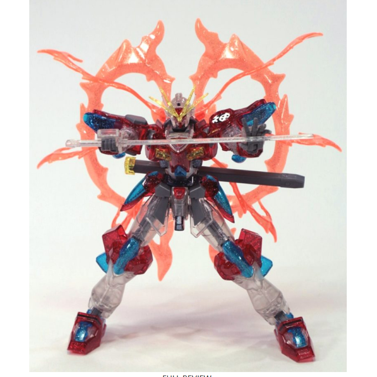 Hg Kamiki Burning Gundam Plavsky Particle Clear