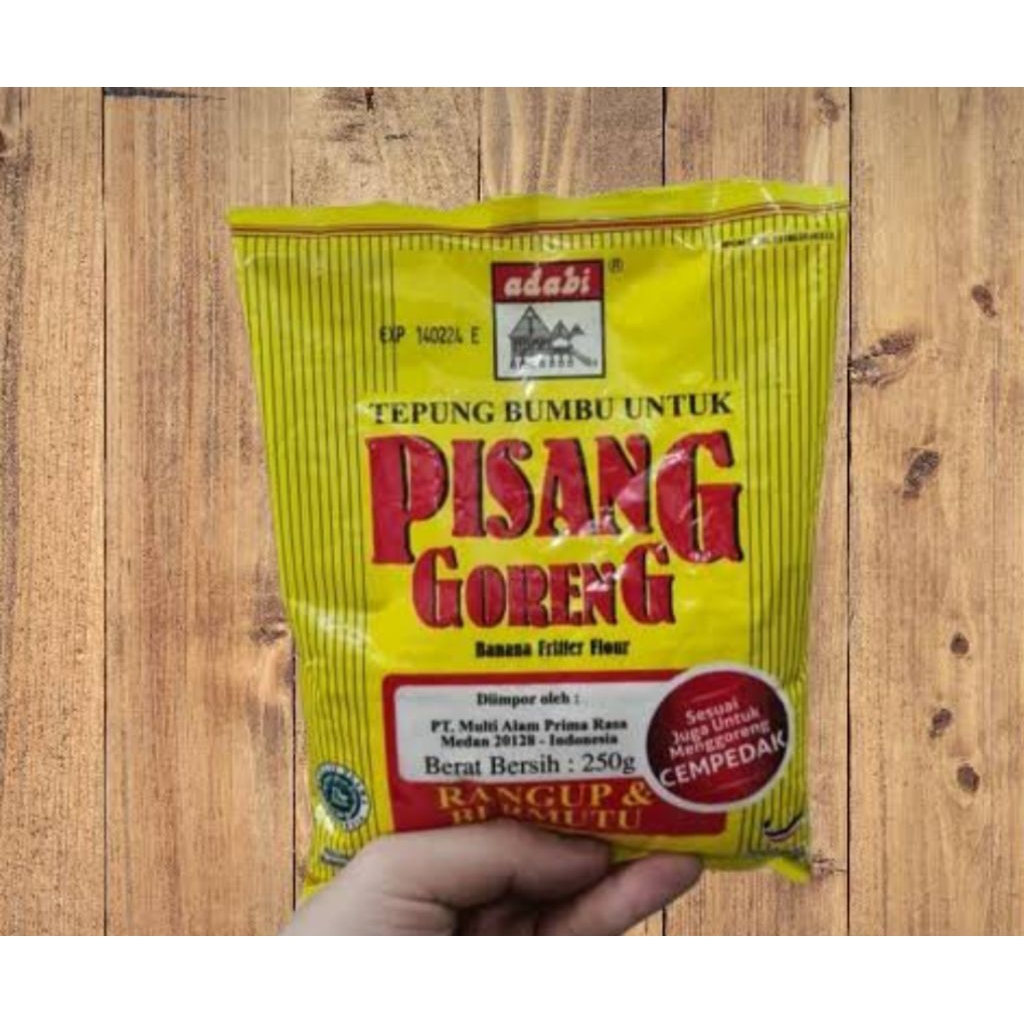 

adabi tepung pisang goreng 250 gr