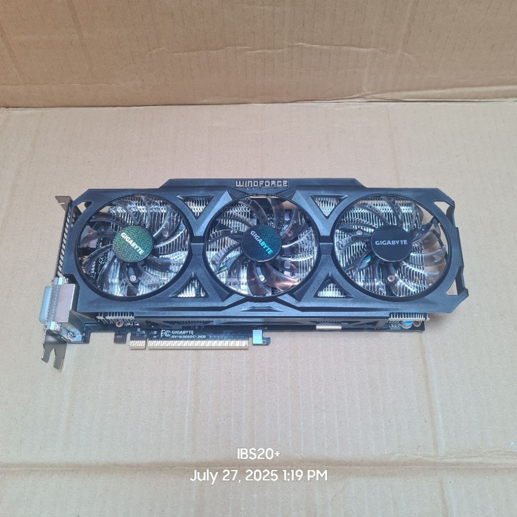 VGA GIGABYTE GTX 760 2GB DDR5 256BIT TRIPLE FAN