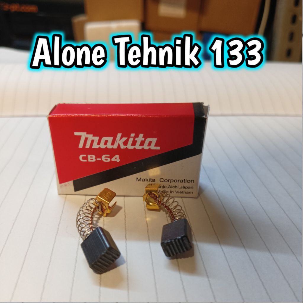 CARBON BRUSH ARANG MESIN BOR MAKITA HP1630 ARENG SPULL MESIN BOR MAKITA HP 1630