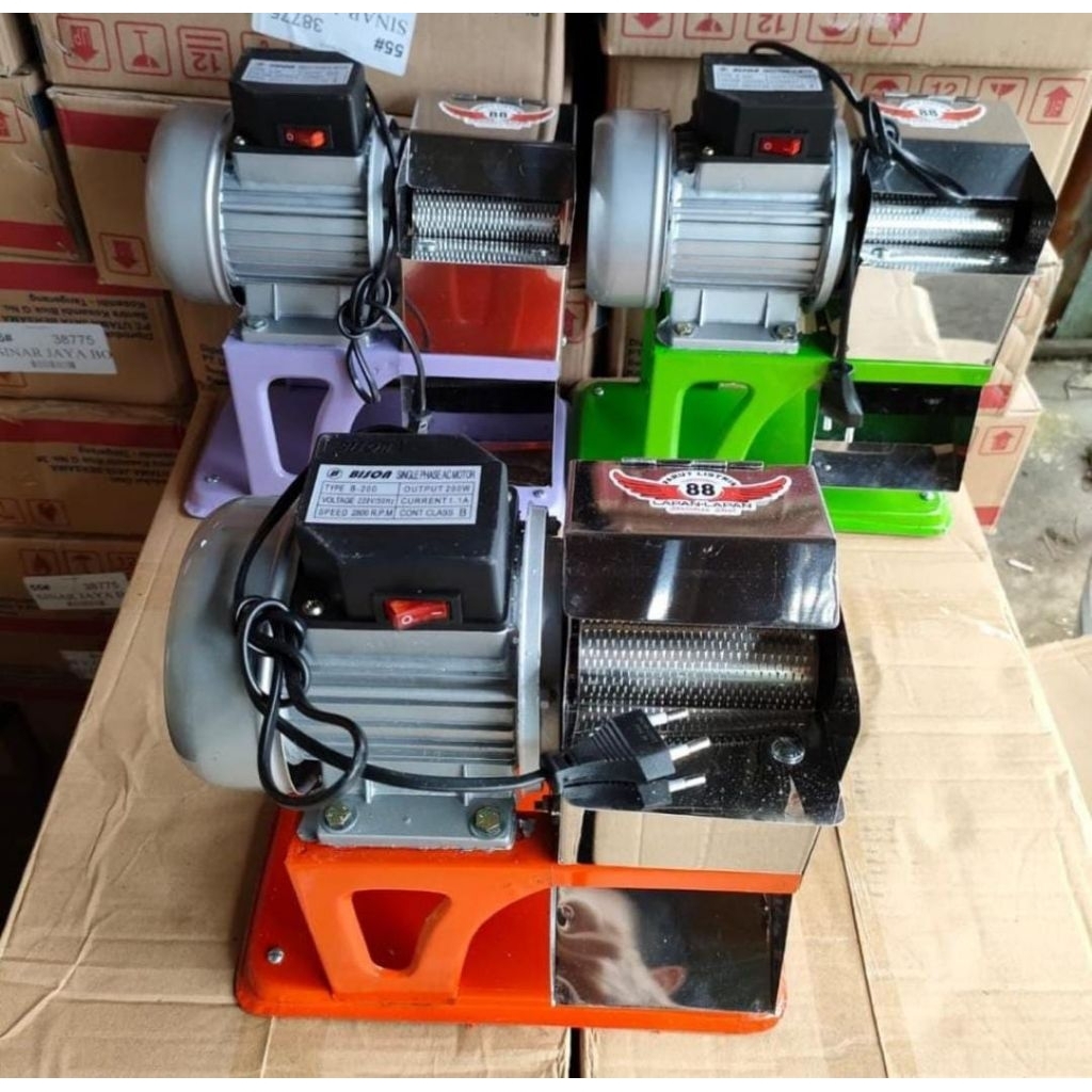 Mesin Parutan Kelapa Corong Merk Bison/ Mesin Parutan Kelapa Ubi Dll