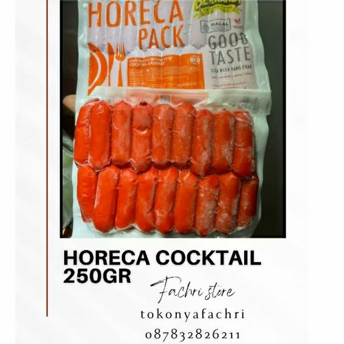 

sosis horeca bernardi cocktail 250gram / horeca / bernardi