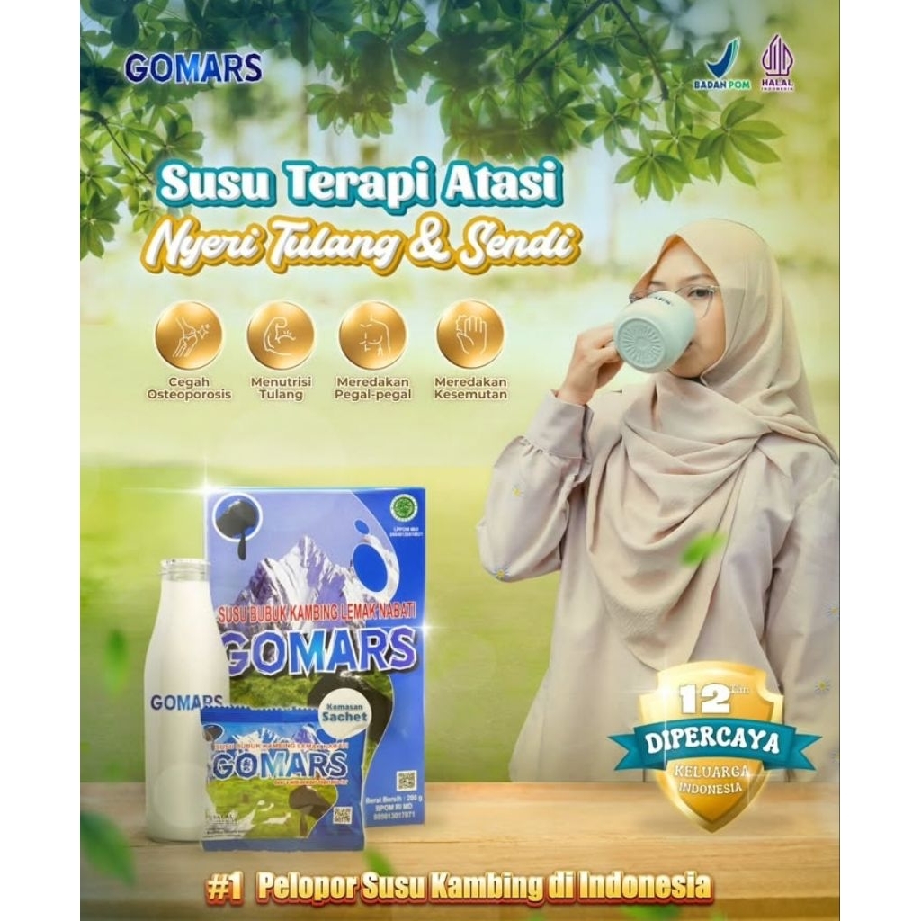 

Susu kambing gomars