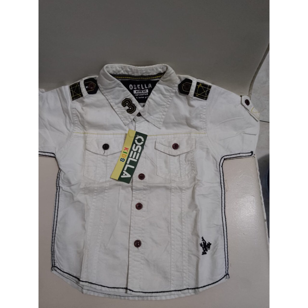 [PRELOVED] KEMEJA ANAK OSELLA