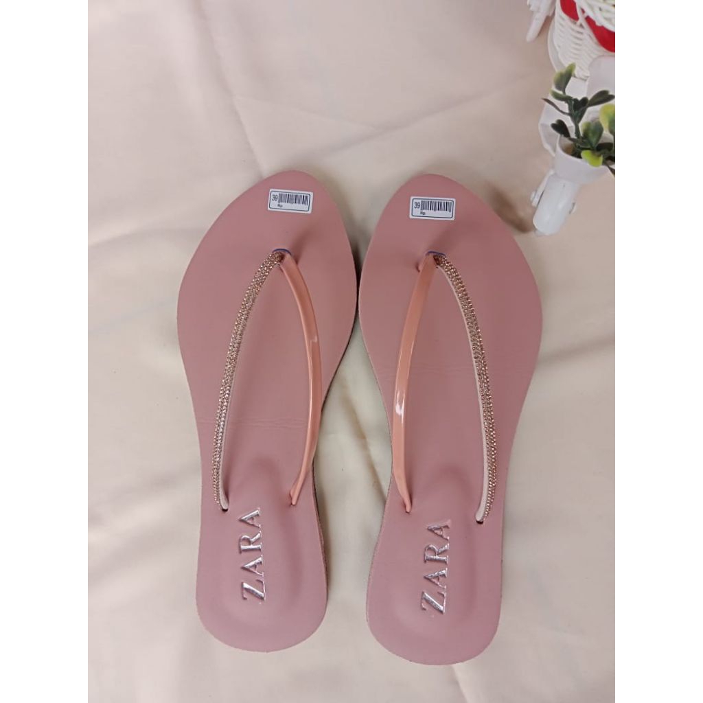SANDAL JEPIT WANITA DEWASA  MUTIARA SEBELAH ZR STAY RUBY