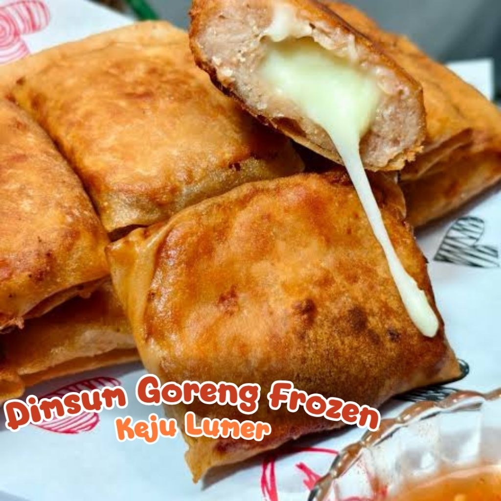

DIMSUM GORENG RENYAH DENGAN ISIAN KEJU LUMER / DIMSUM FROZEN PREMIUM
