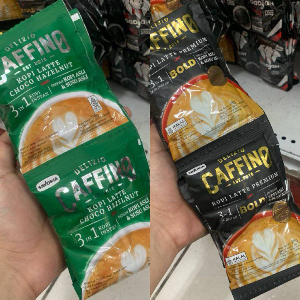 

Caffino Delizio Kopi Latte 3 in 1 10 x 20 gr