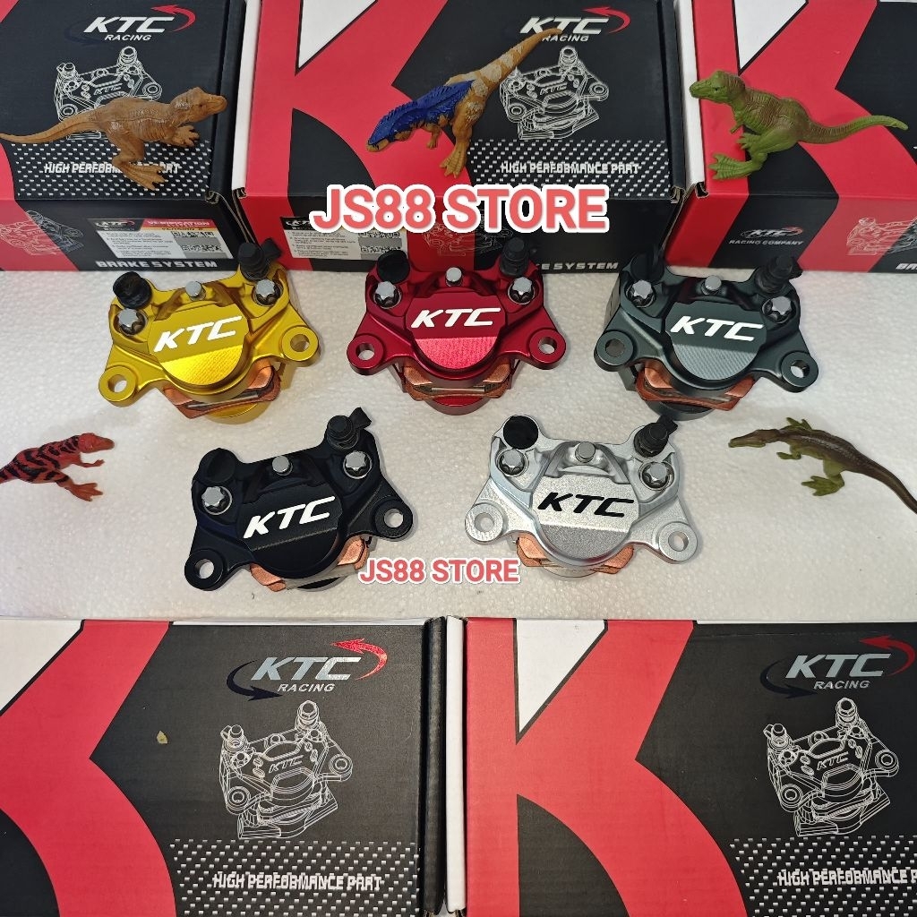 KALIPER CALIPER 2P 2 PISTON SLIM RADIAL KN V2 KTC RACING CNC UNIVESAL