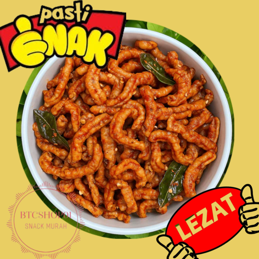 

TERMURAH KRIPIK USUS PEDAS DAUN JERUK KRIPIK USUS AYAM PEDAS