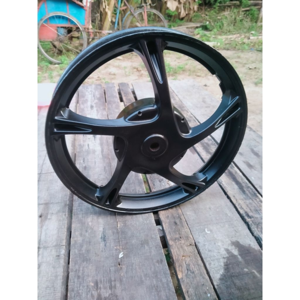 pelek velg depan belakang motor Mio soul GT original copotan