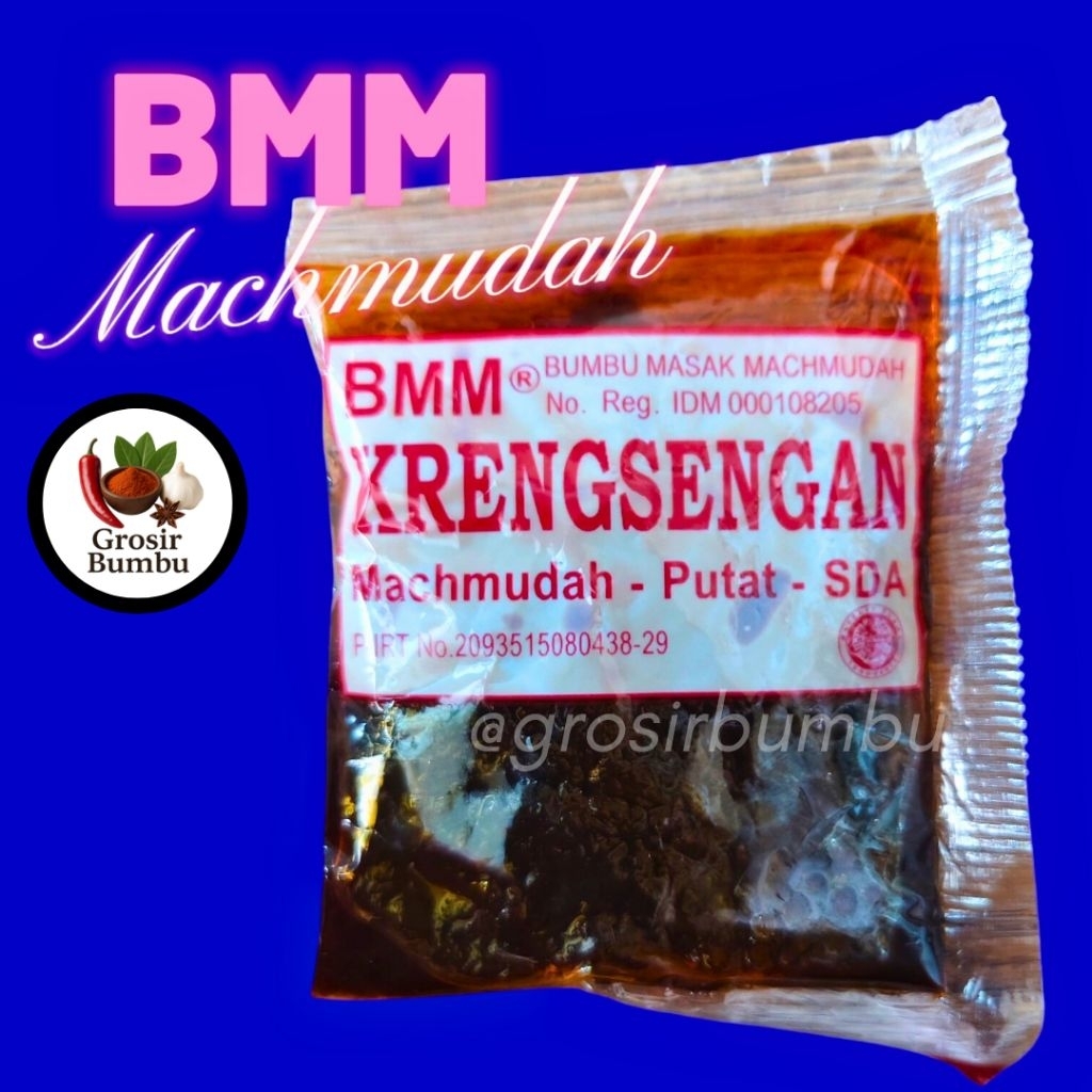 

BMM / Bumbu KRENGSENGAN / Bumbu Masak Machmudah / Bumbu Masak Instan
