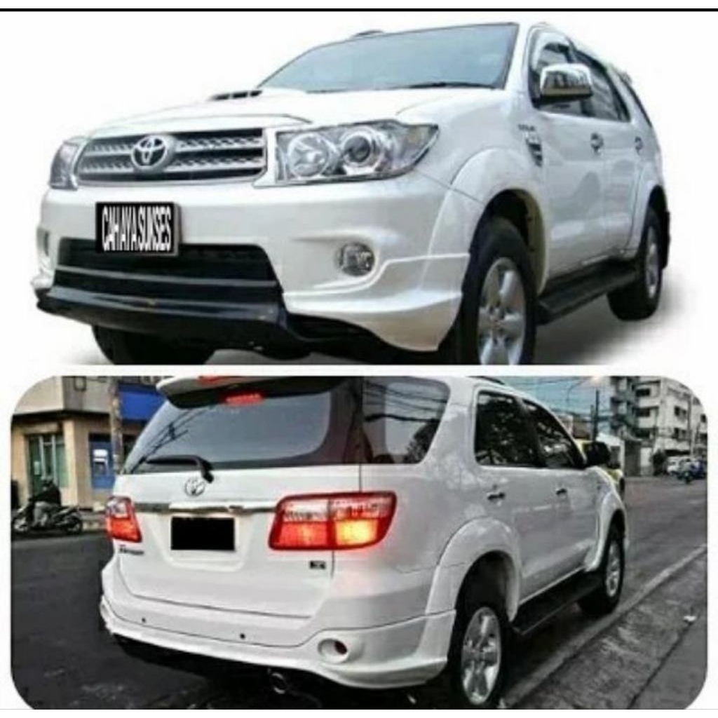 Bodykit Fortuner Lama 2005-2011 TRD Bodykit Fortuner Lama 2005 - 2011 model TRD