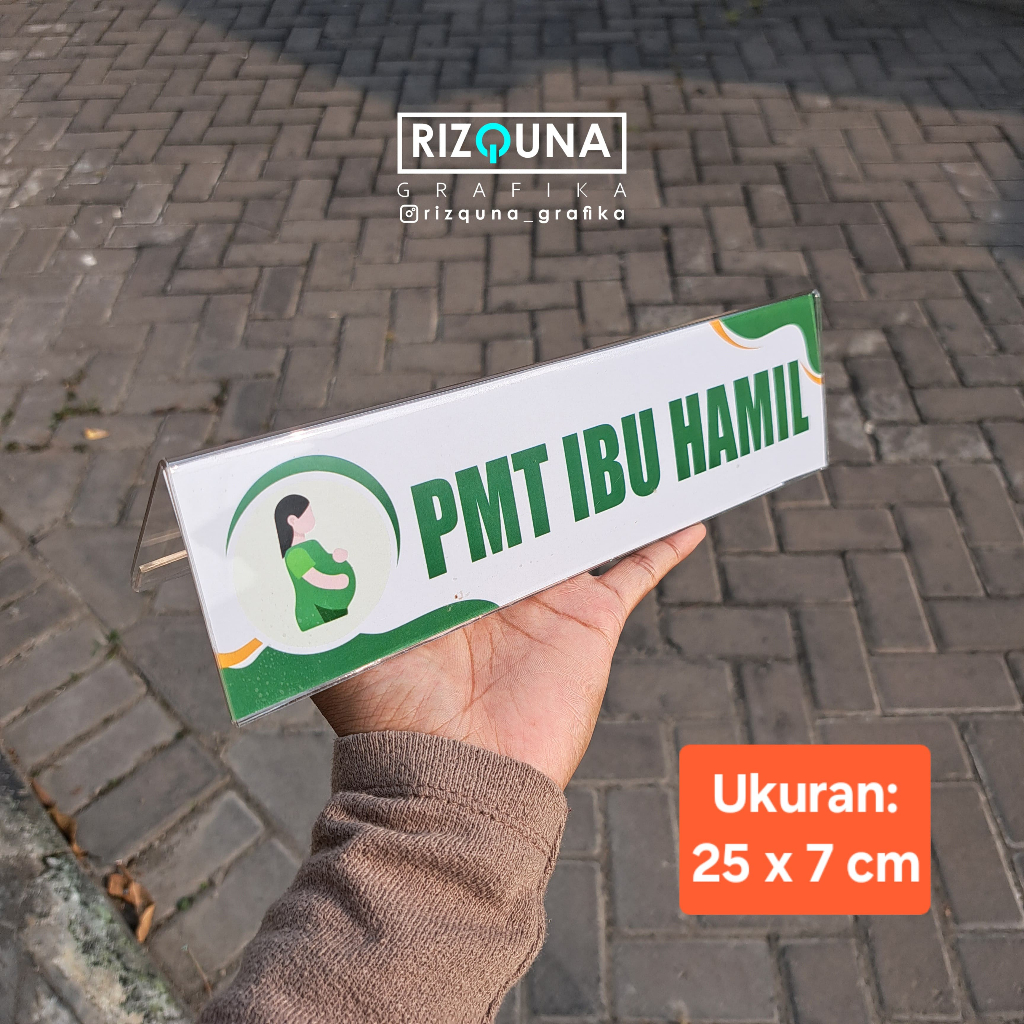 

AKRILIK MEJA PMT (Papan Nama Meja PMT)