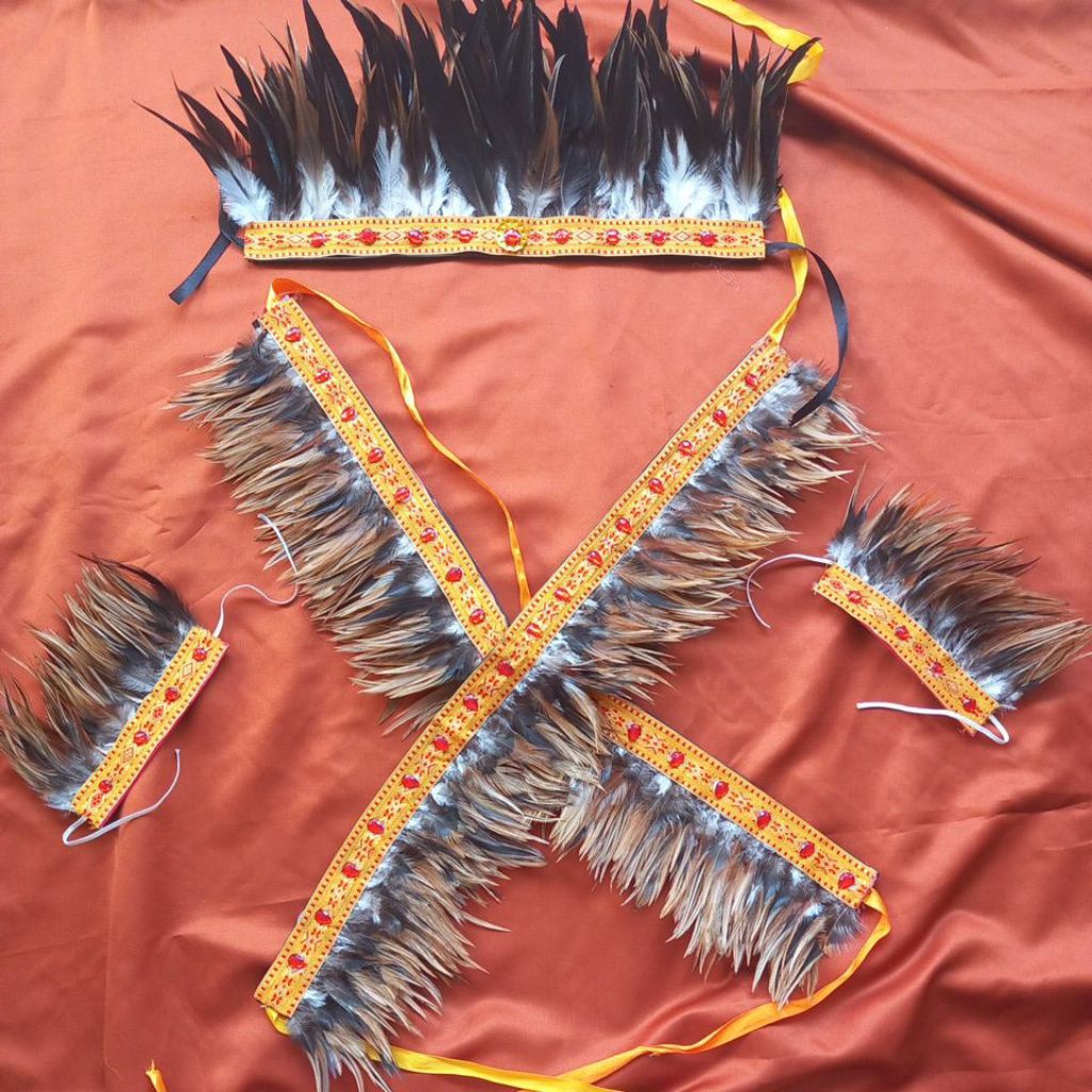 aksesoris bulu papua