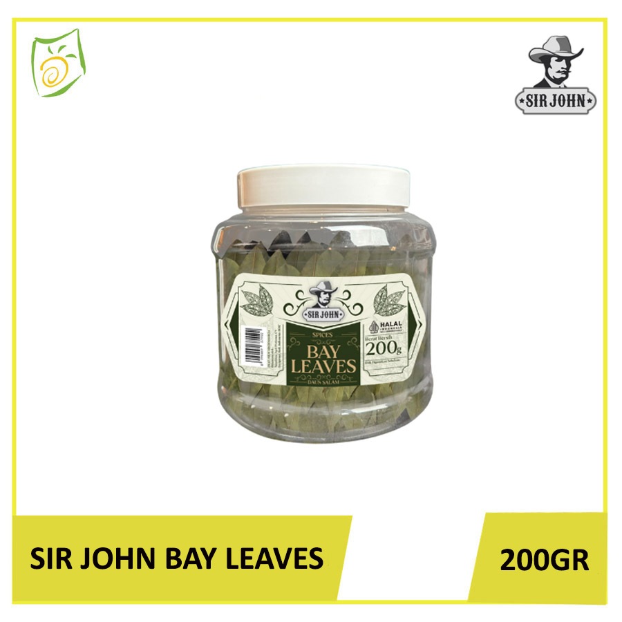 

SIR JOHN Bay Leaves 200gr – Daun Salam Kering Premium 200gr