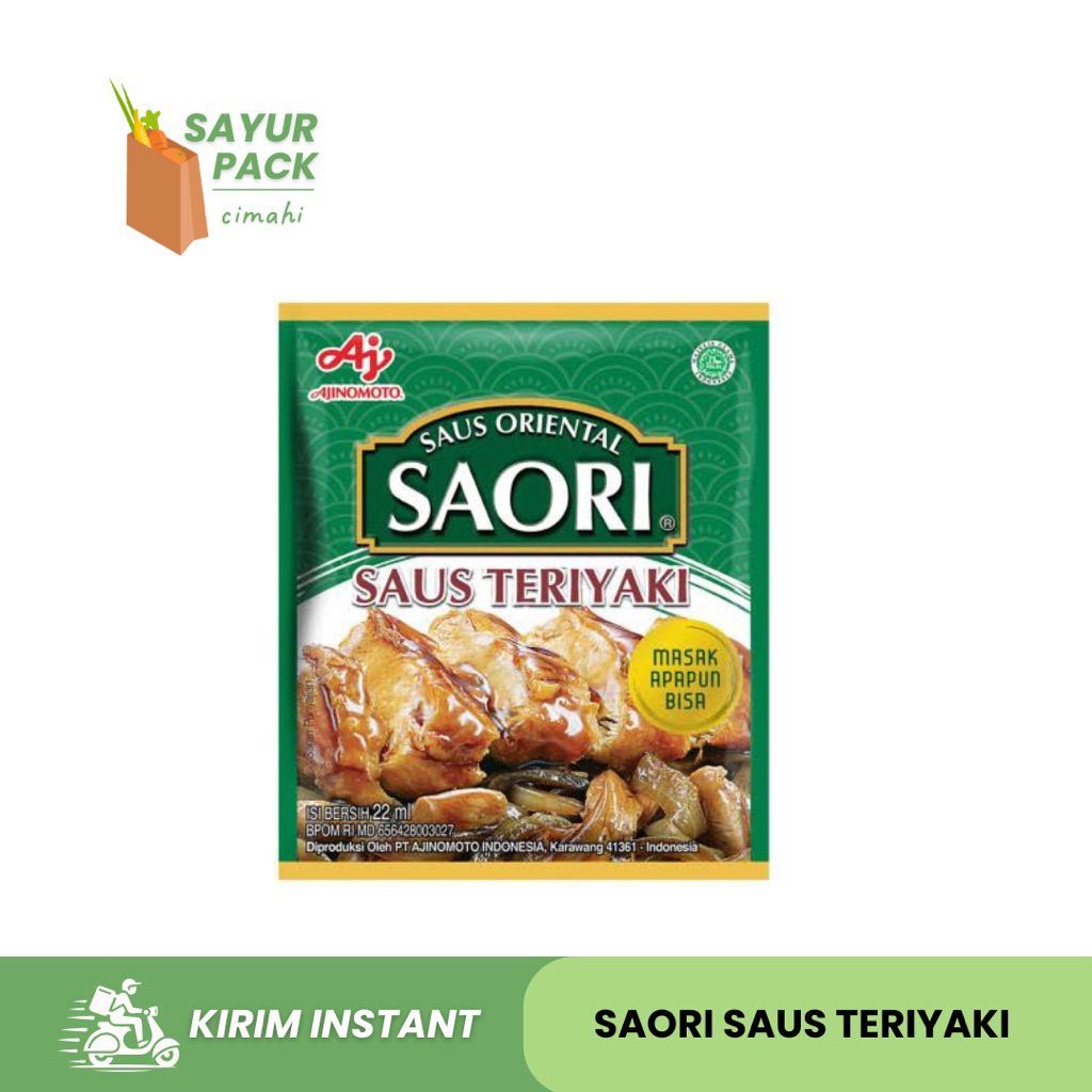 

SAORI SAUS TERIYAKI | saos teriyaki | sayur instant cimahi