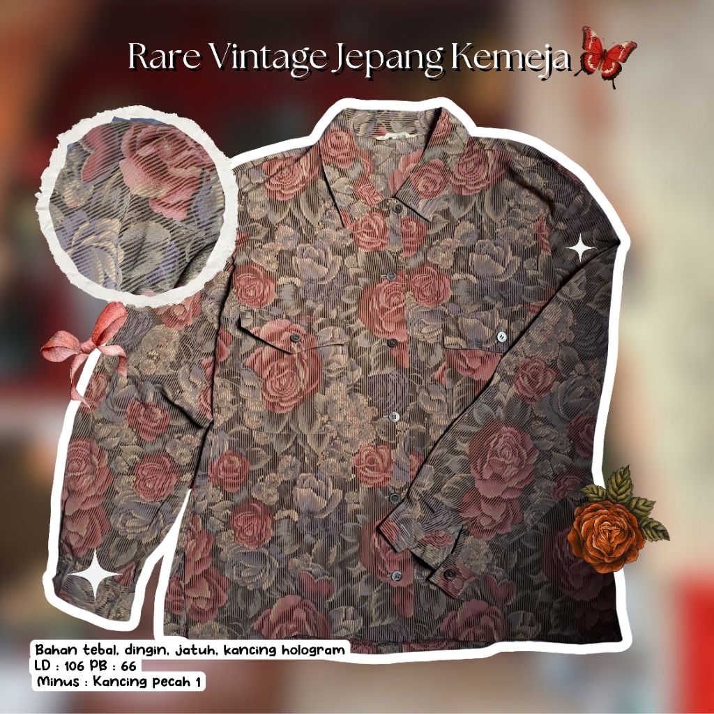 Kemeja vintage rare jpn 65k (SPLIT PAYMENT)