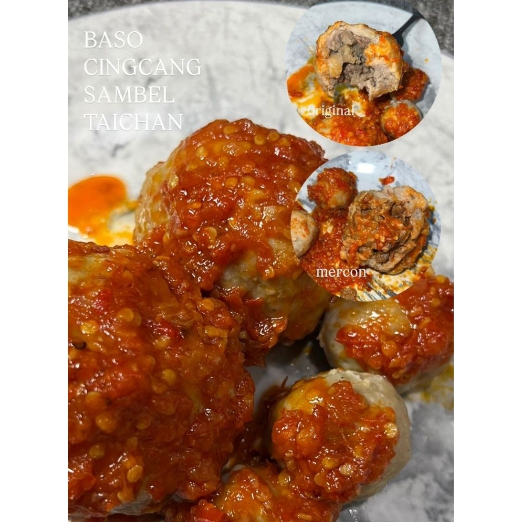 

NEW BAKSO CINCANG TETELAN ORI/MERCON SAMBEL TAICHAN