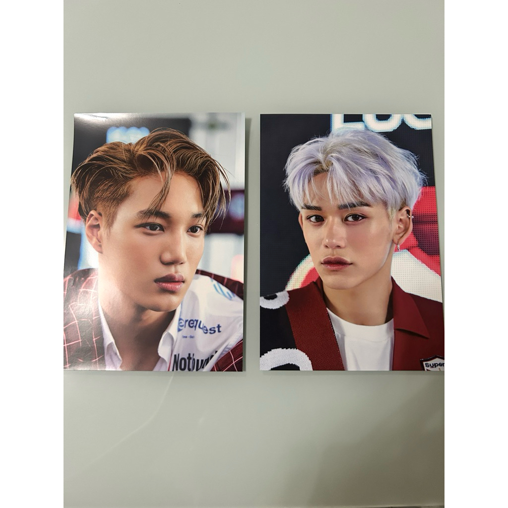 [SHARING POSTCARD] Official SuperM Kai & Lucas SuperOne Album Vol.1