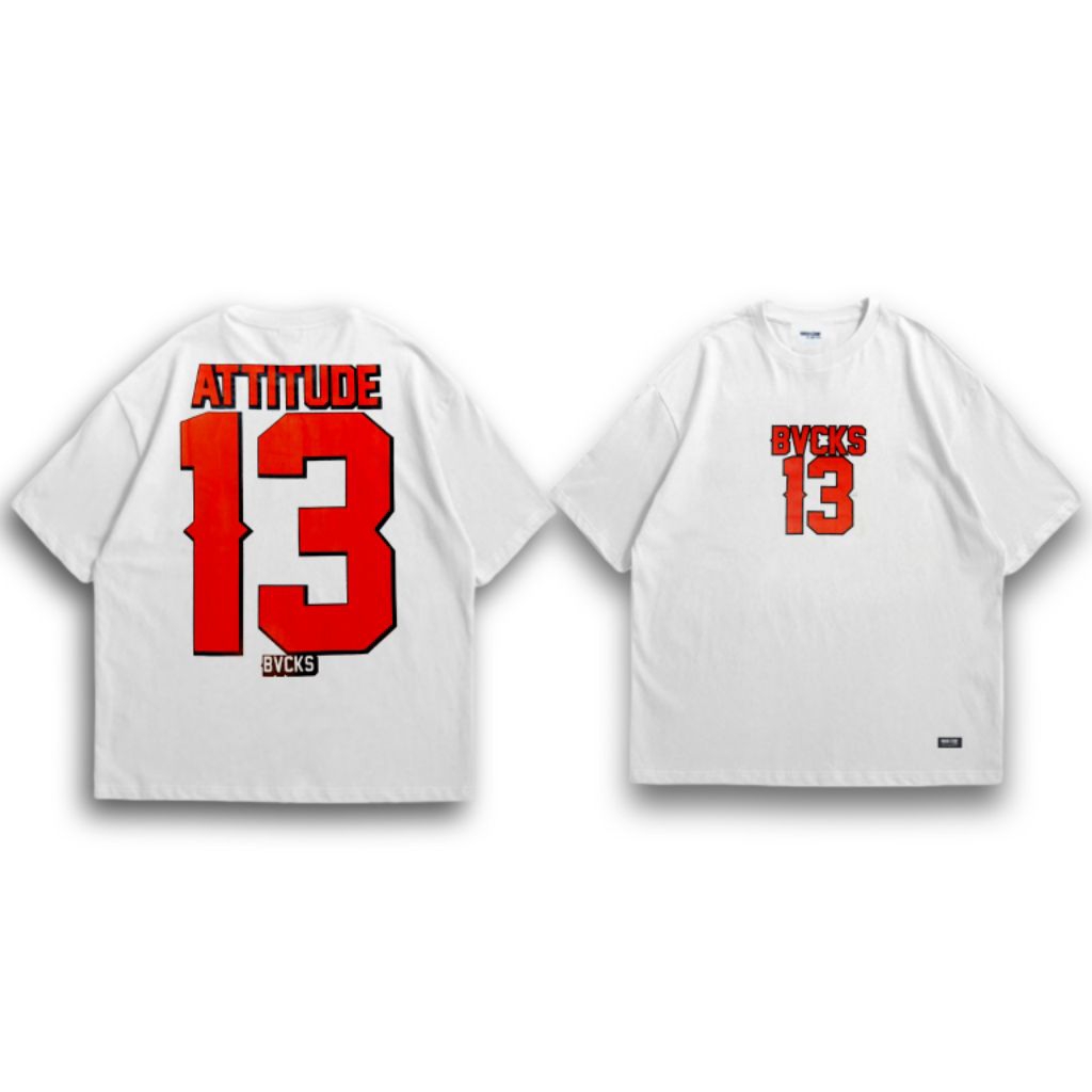 T-SHIRT BUCKSANDCOW OVERSIZE - ATTITUDE / KAOS BUCKS&COW