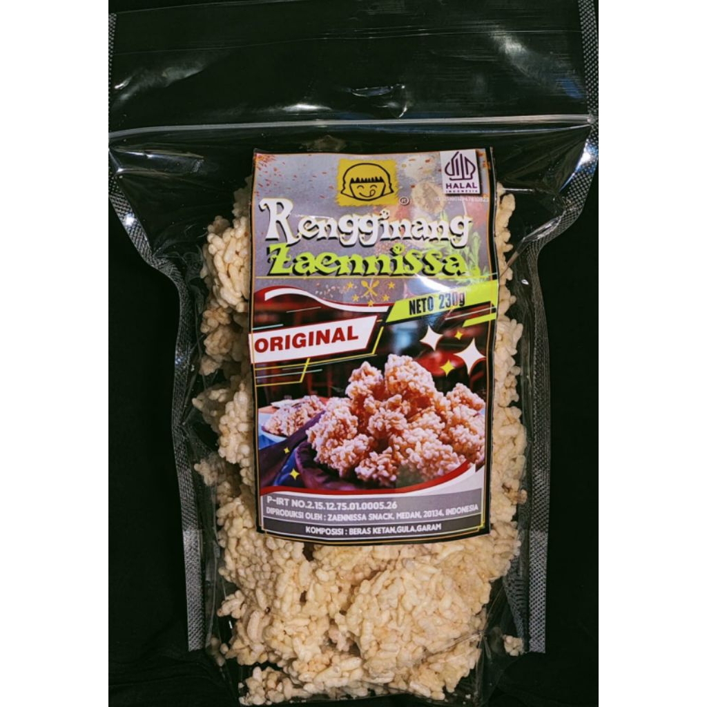 

Rengginag beras ketan varisan rasa, gurih dijamin mantap berat 230gram