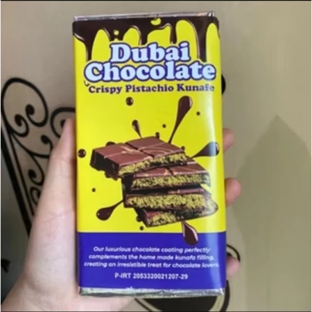 

Cokelat dubai batangan Chocolate Dubai halal