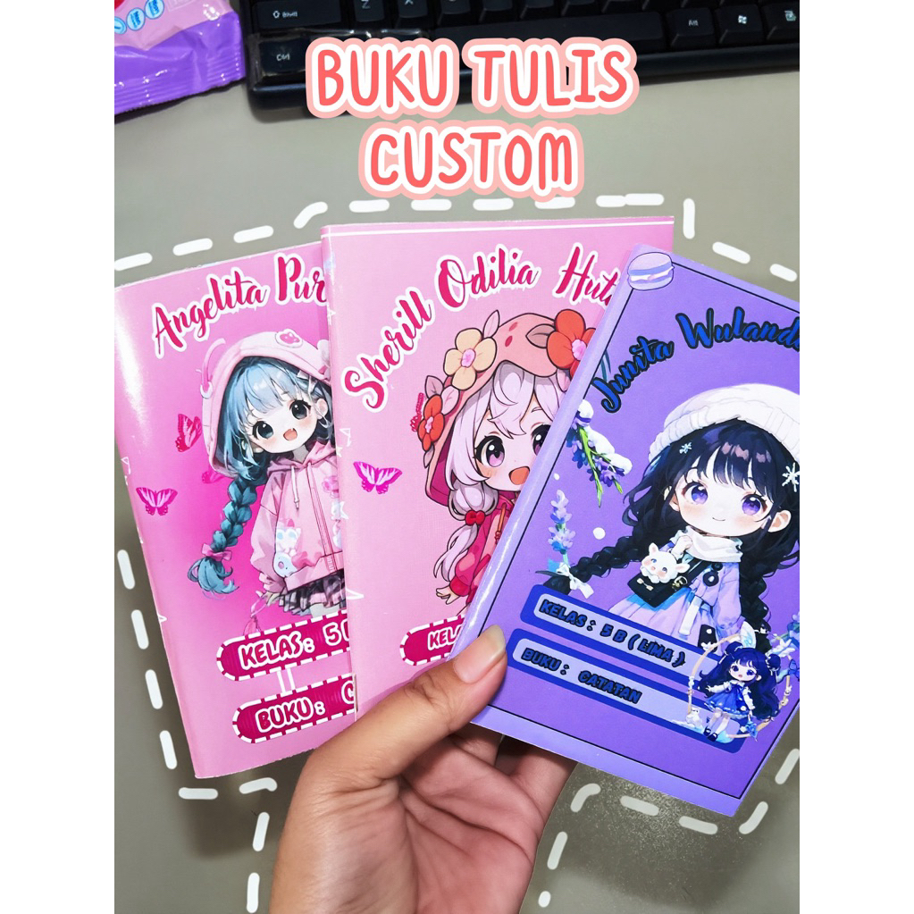 

BUKU CUSTOM ALL | BUKU CATATAN SEKOLAH KULIAH DAN PEKERJA | BUKU DIARY