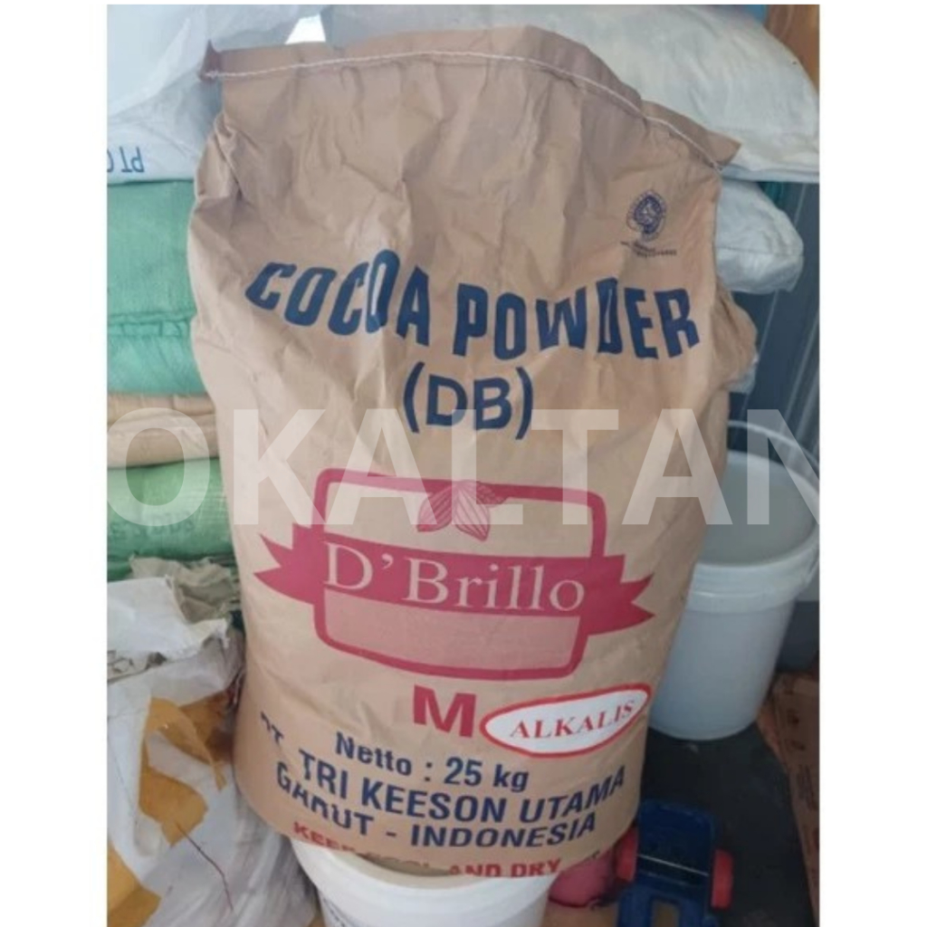 

Coklat Bubuk D'Brillo 25 KG / Cocoa Powder D'Brillo Alkalis