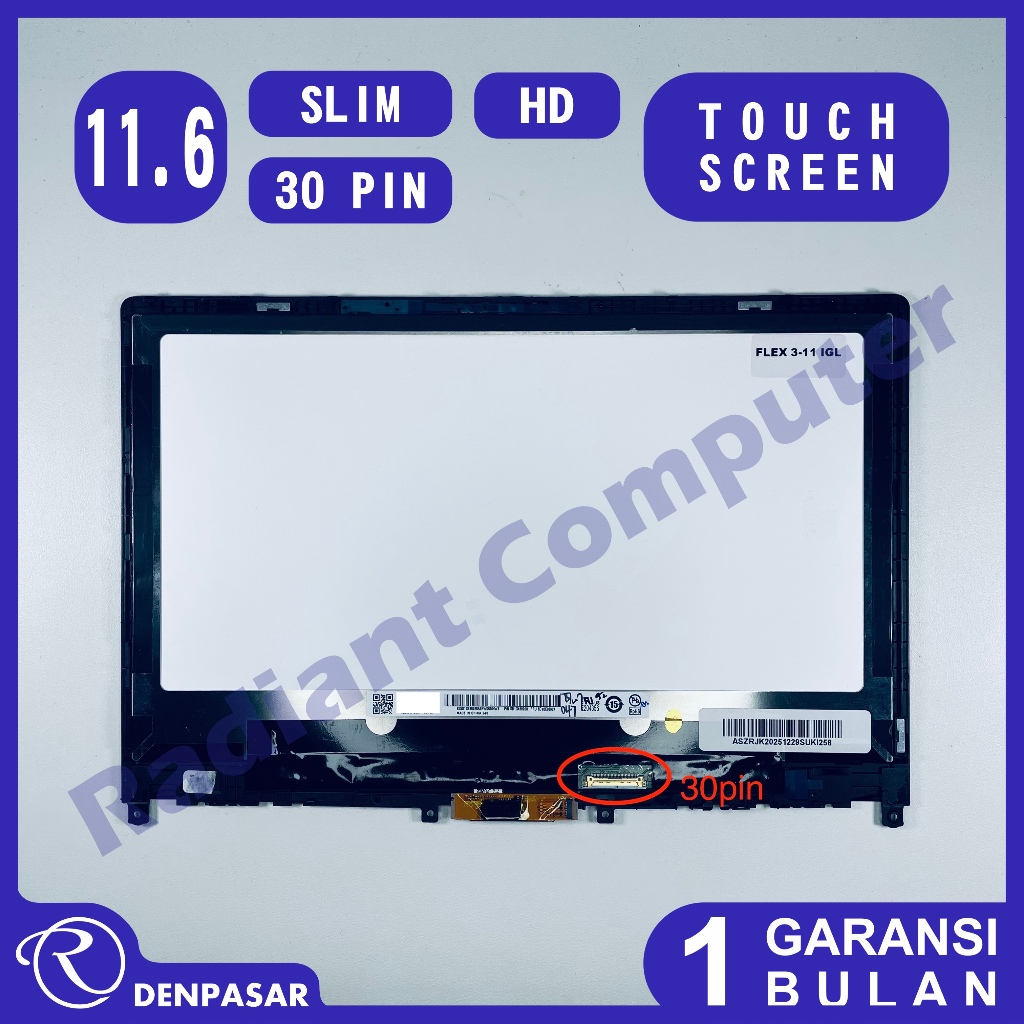 LCD LED Touchscreen Lenovo Flex 3-11, Flex 3 11ADA05, Flex 3 11IGL05