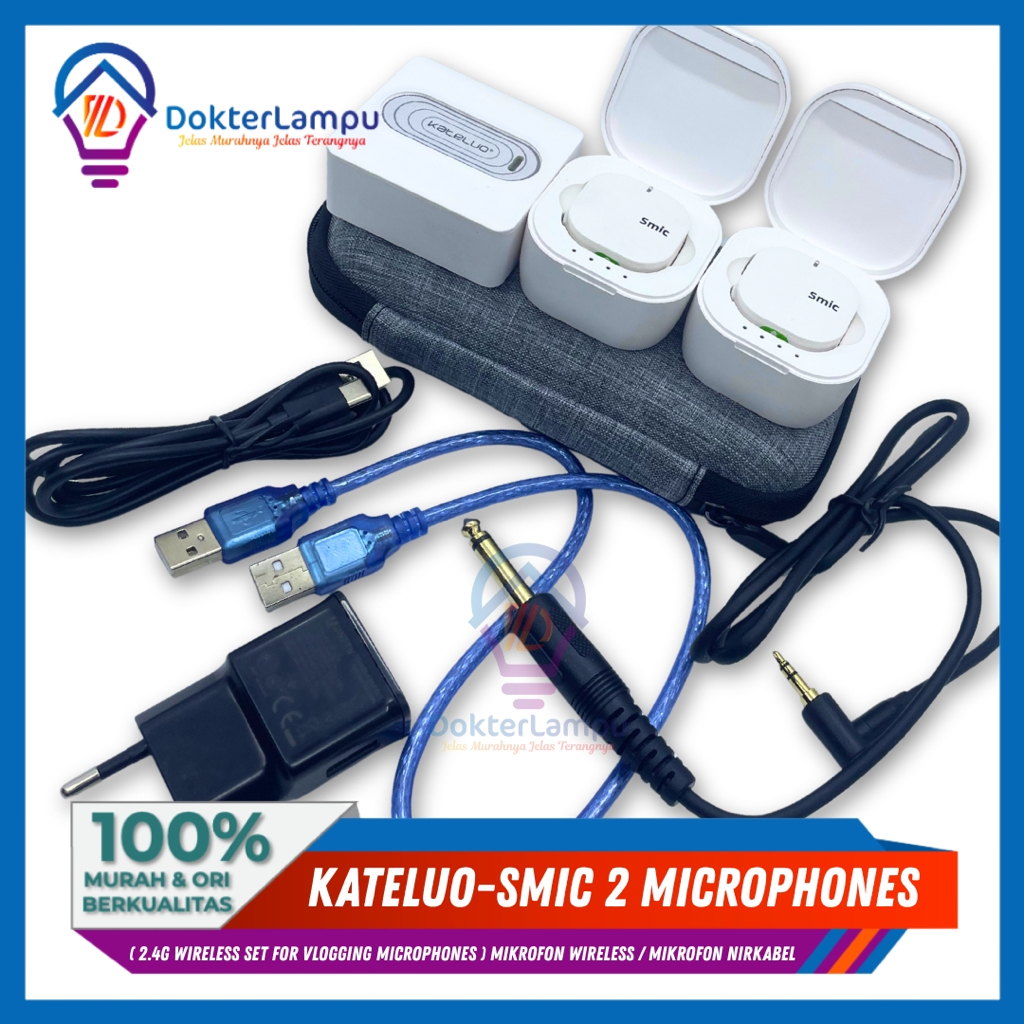 KATELUO - SMIC WIRELESS MICROPHONE / MIC WIRELES