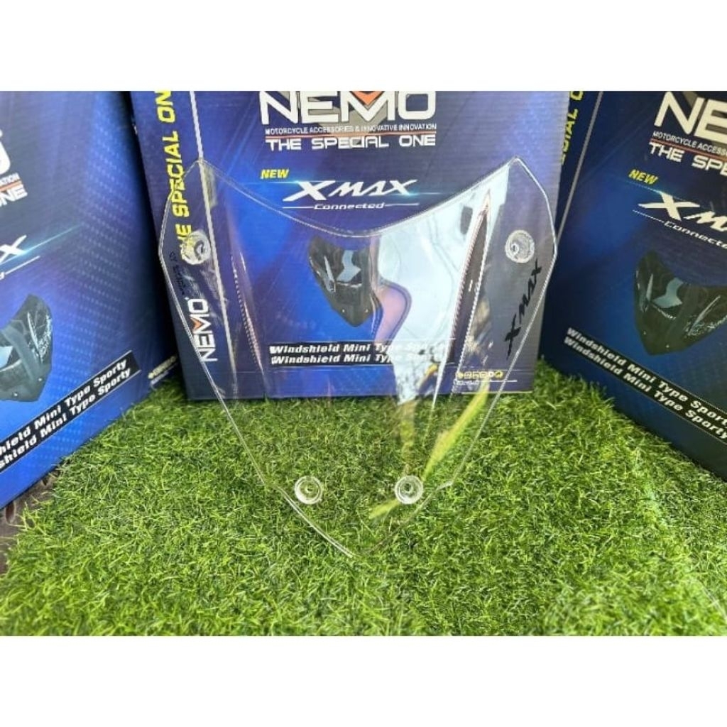 Windshield Visor Xmax Connected Nemo type Sporty Windshield Xmax