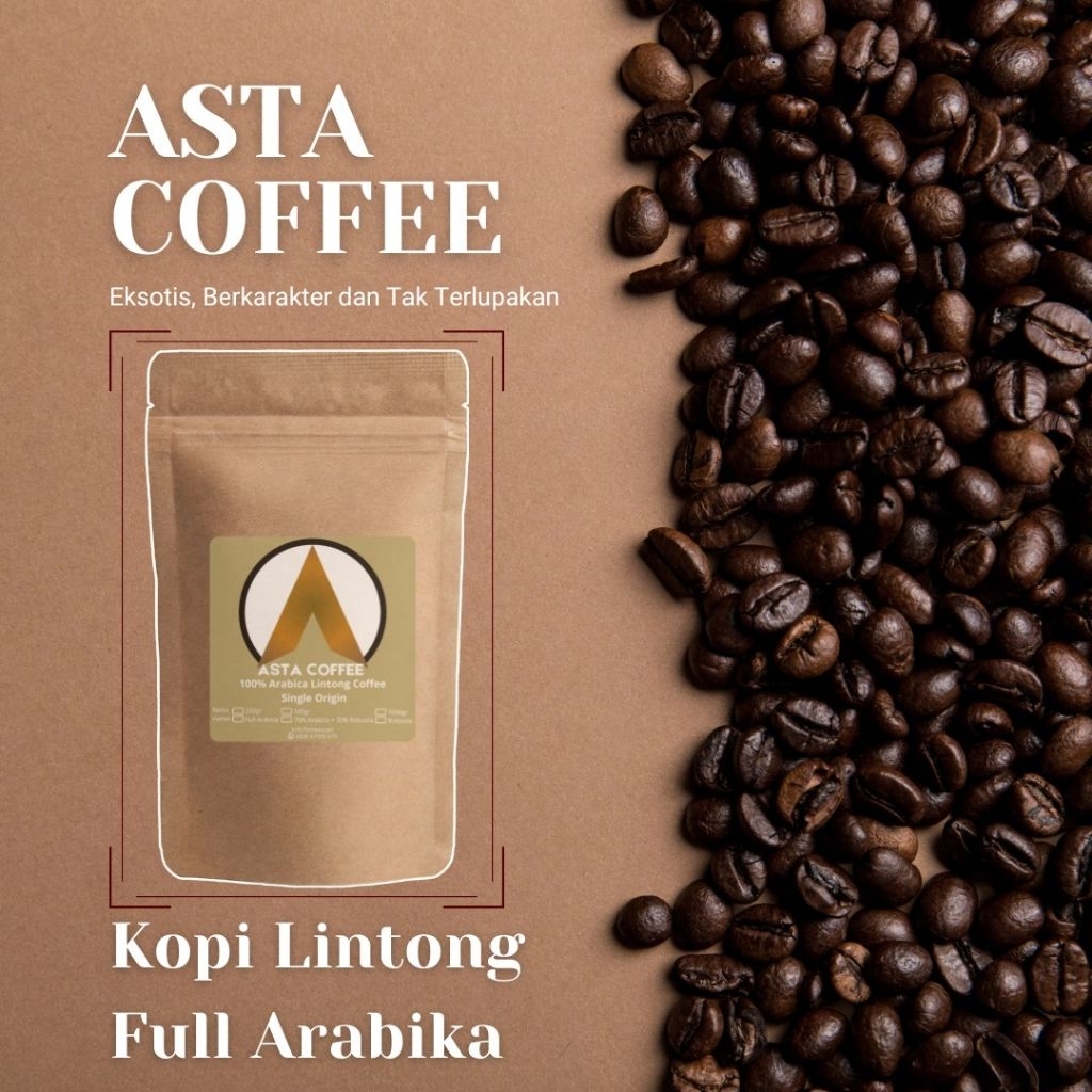 

Kopi Bubuk Arabika Spesial Lintong-asta coffee