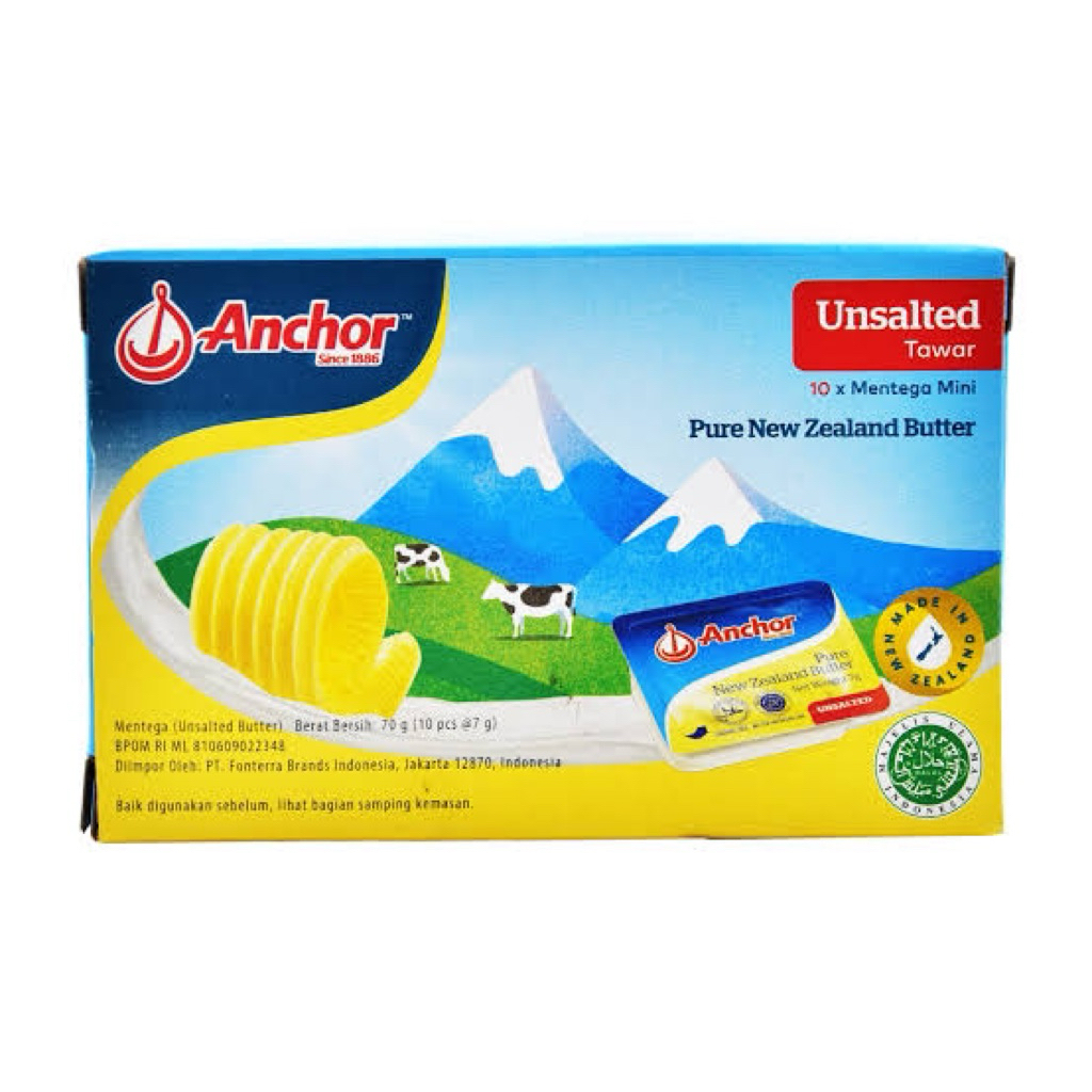 

Anchor Unsalted Butter 200g