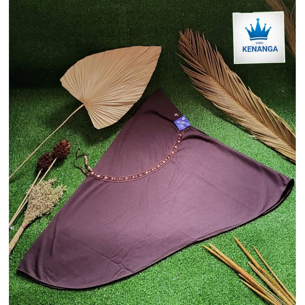 Hijab instan pramuka SD kerudung instan pramuka anak perempuan jilbab instan pramuka hijab warna cok