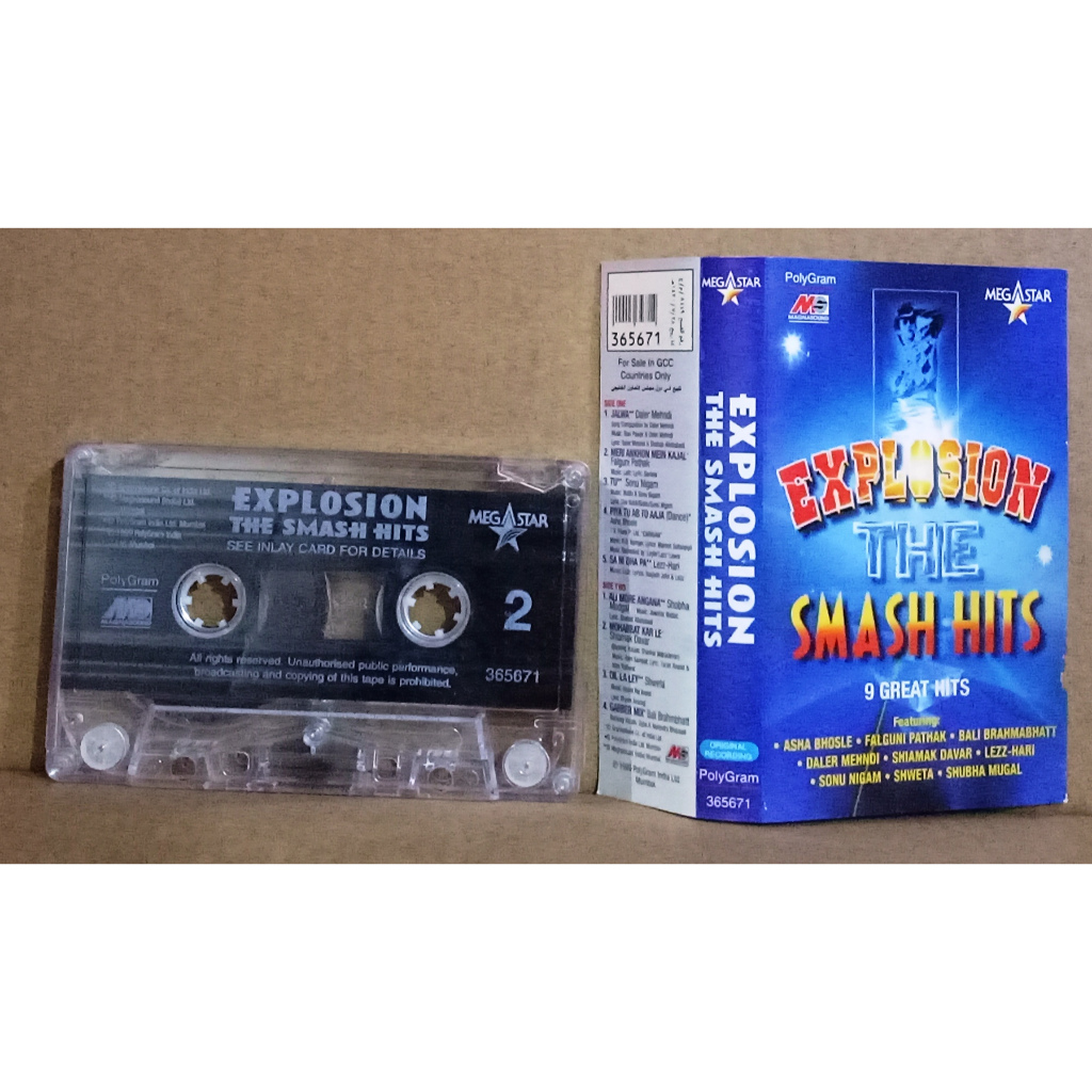 EXPLOSION THE SMASH HITS - Kaset Impor