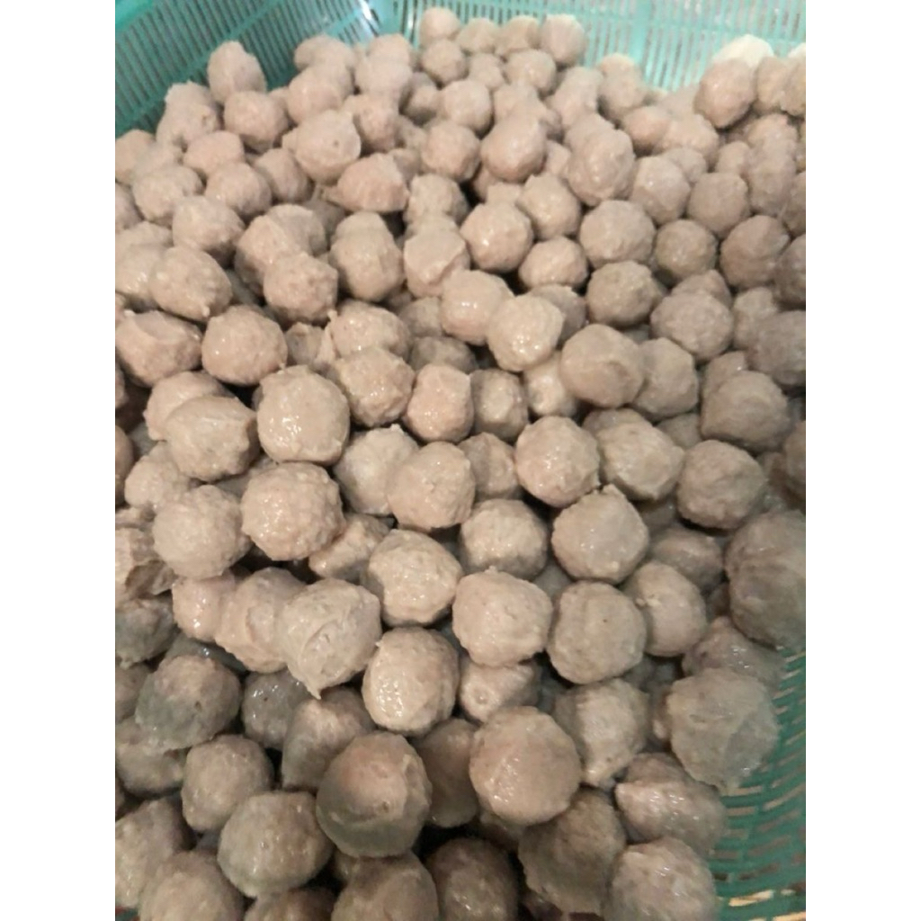 

50pc bakso sapi halal enak