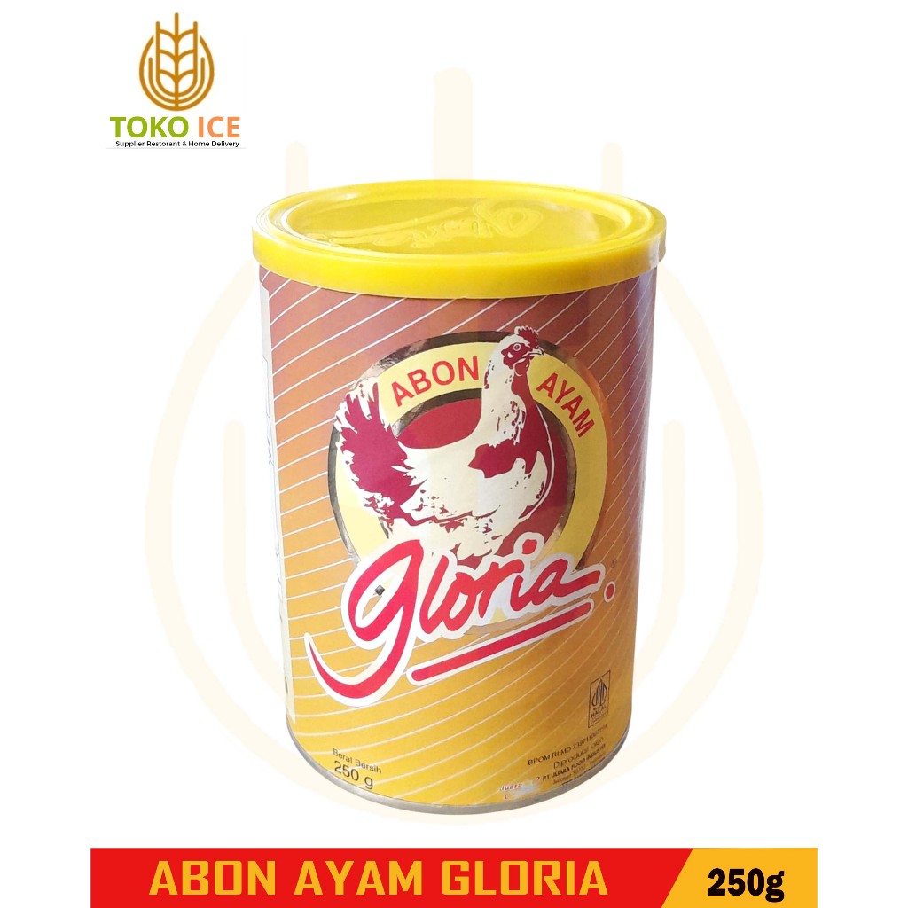 

ABON AYAM GLORIA 250G | LAUK PRAKTIS, RASA KHAS NUSANTARA