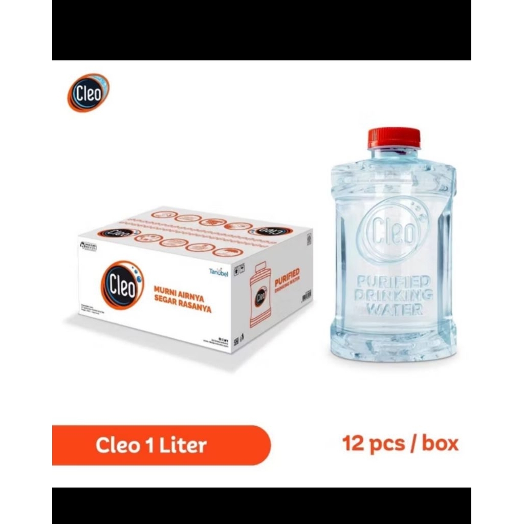 

CLEO AIR MURNI BOTOL 1L (12 PCS)