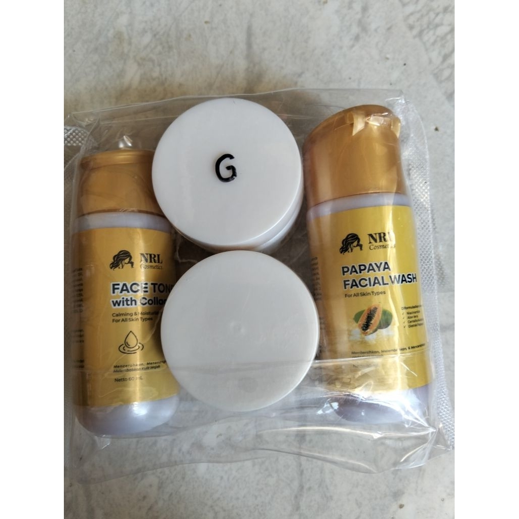 ( BPOM ) NRL GLOW ORIGINAL TERBARU/NRL ORIGINAL KEMASAN EKONOMIS/NRL SKINCARE/CREAM NRL ORIGINAL/NRL