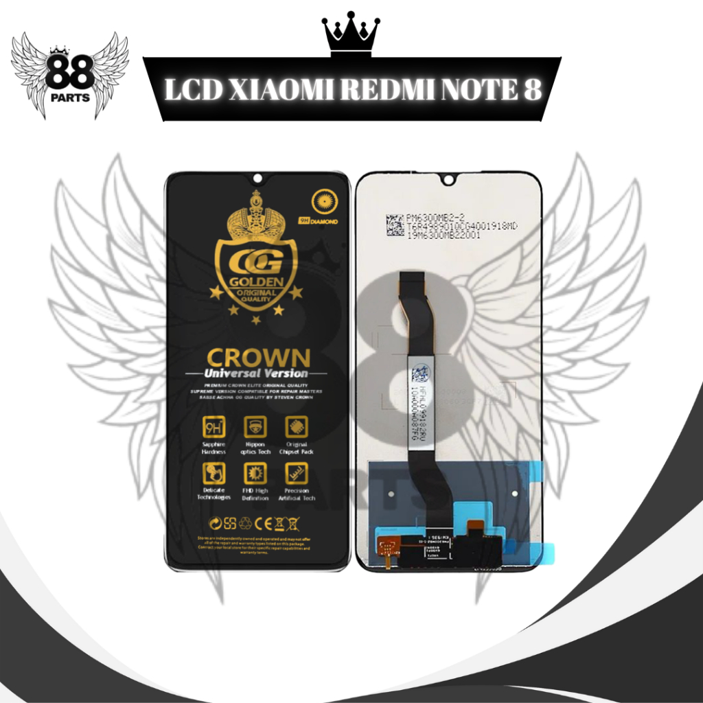LCD XIAOMI REDMI NOTE 8 / NOTE 8 PRO / NOTE 8T TOUCHSCREEN FULL SET / LCD COMPLETE ORIGINAL LCD