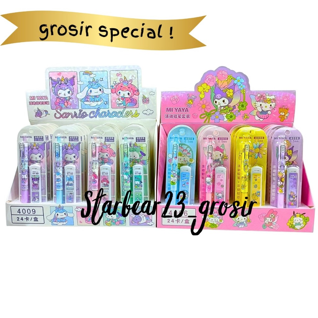 

Paket Pensil Mekanik the Cute Moroll and Friends 0,5mm Terbatas (CIA 658)