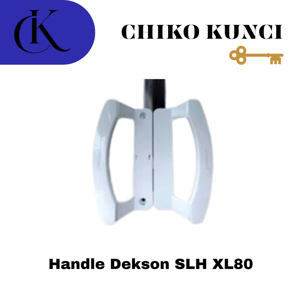 Handle Dekson SLH XL80 Tarikan Pintu Aluminium Sliding Geser Putih