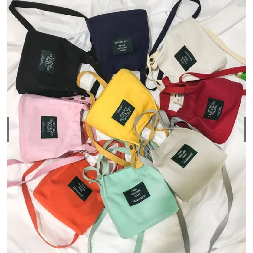 Vedlyn Casie Tas Kanvas Import Wanita