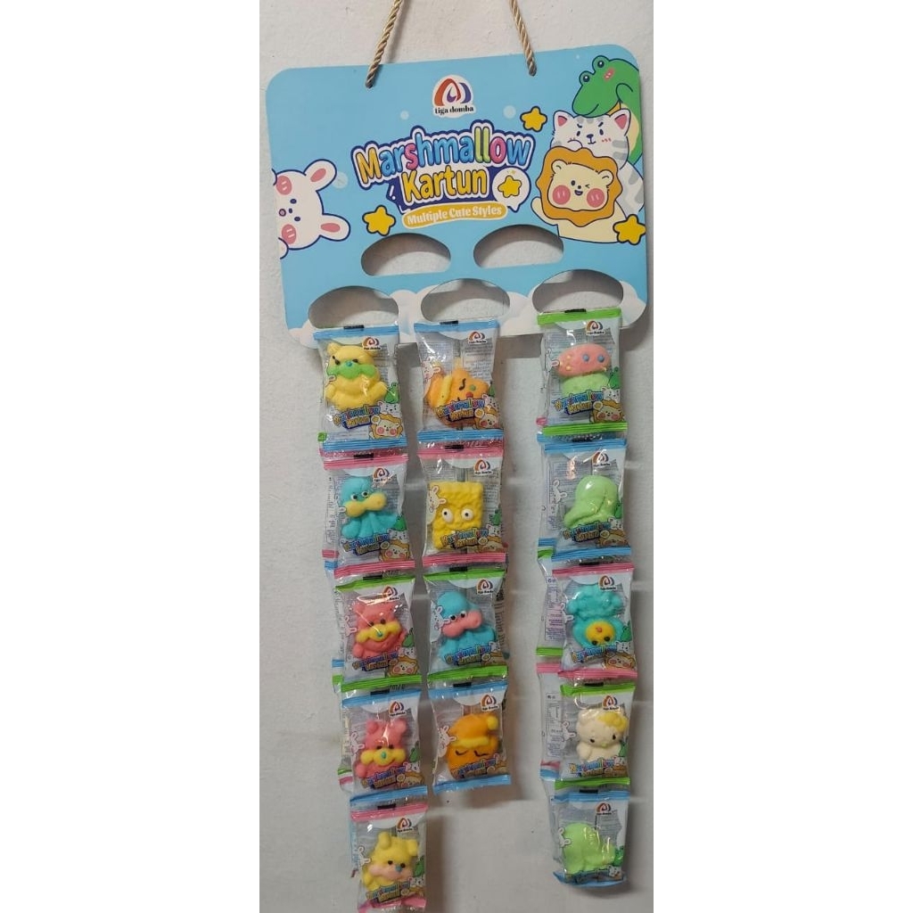 

masmelo kartun aneka karakter 30 pcs