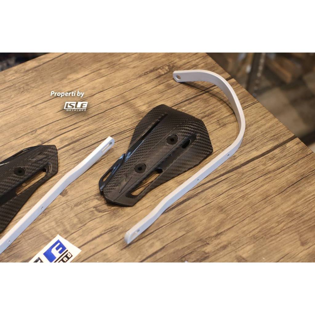 Handguard Pelindung Tangan Stang Alluminium Kawasaki KLX150, KLX230, KLX250, KLX 150, 230, 250 S, Ve