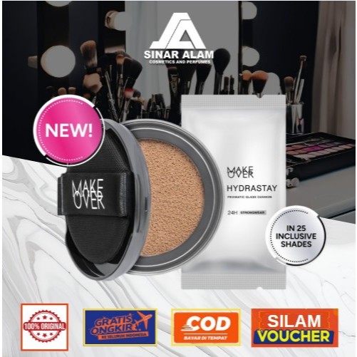 MAKE OVER REFILL Hydrastay Prismatic Glass Cushion