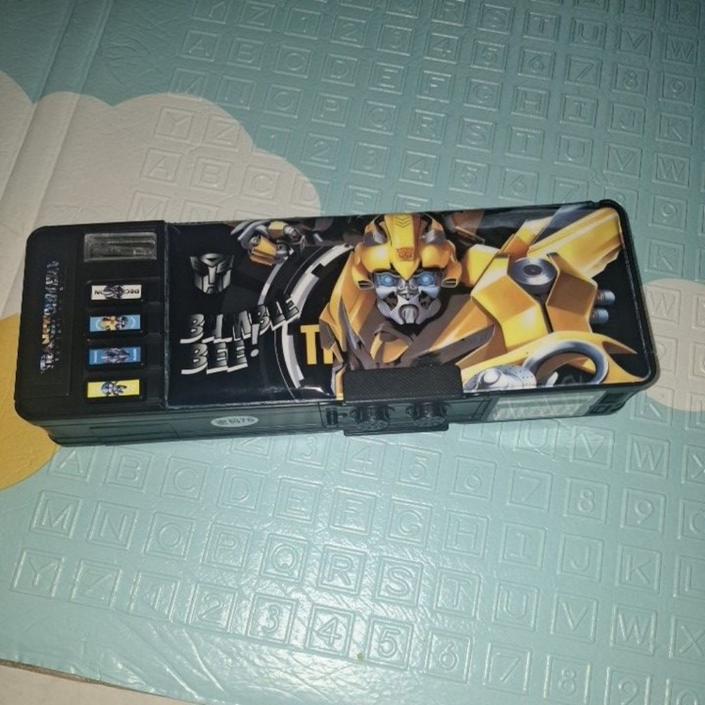 

kotak pensil transformer - new