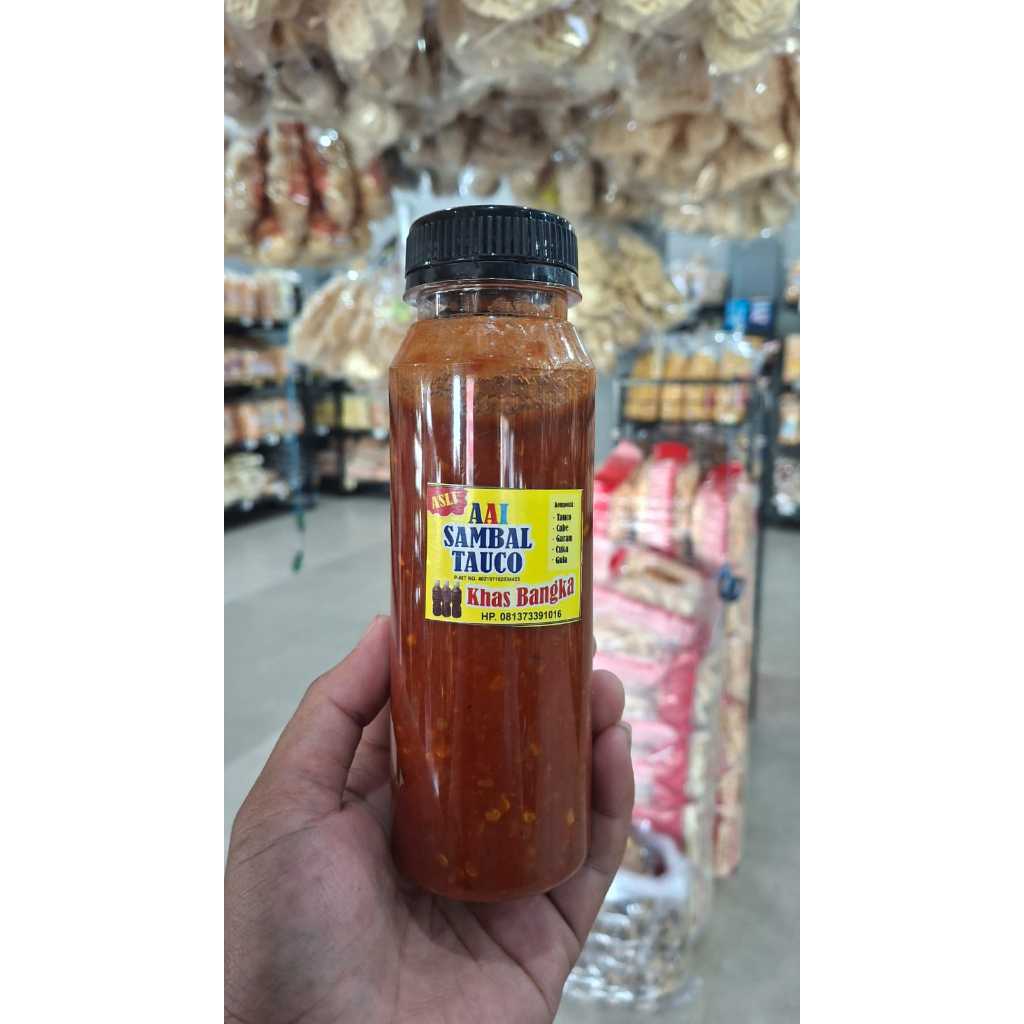 

Samba TAUCO Bangka Merk AAI 300Gram Bumbu Khas Bangka