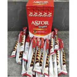 

Astor Singles Wafer Stik Cokelat 250 Gr (20pcsx12.5gr)